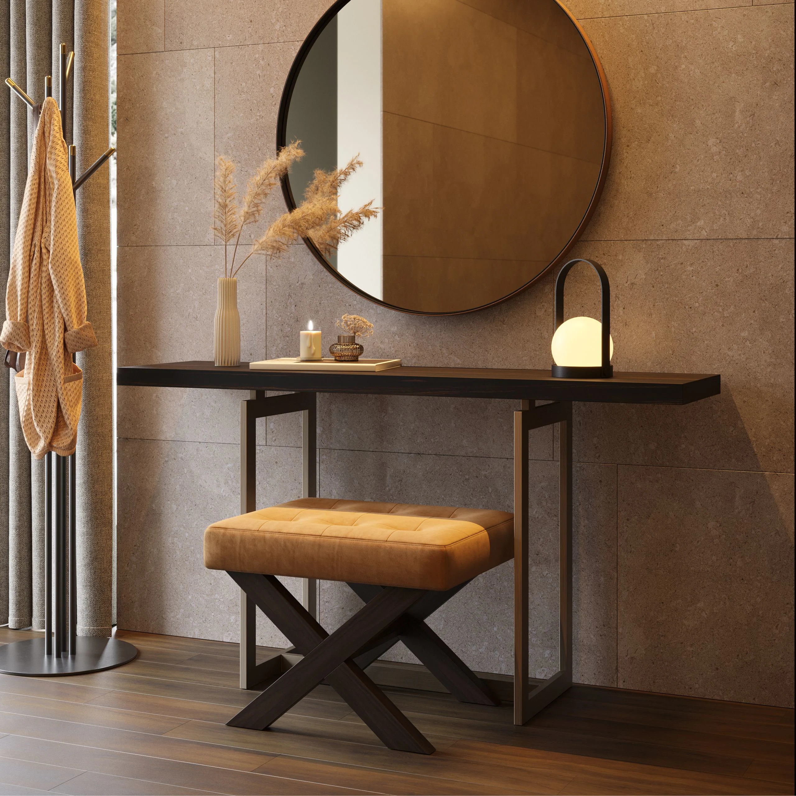 Bench BAenito fabricación muebles personalizados Panamá Taylor Decor Design