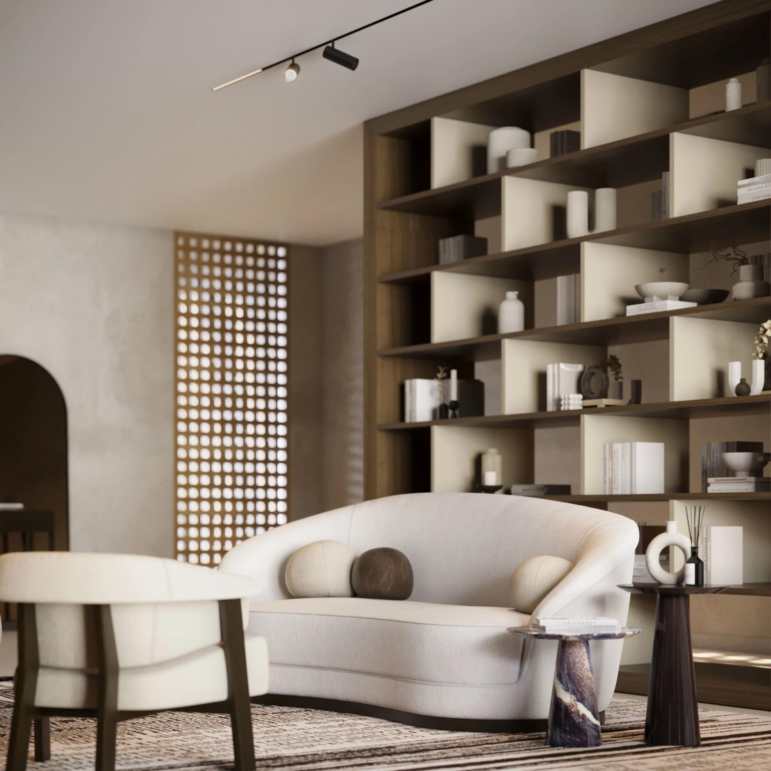 Estanteria Coalo fabricación muebles personalizados Panamá Taylor Decor Design