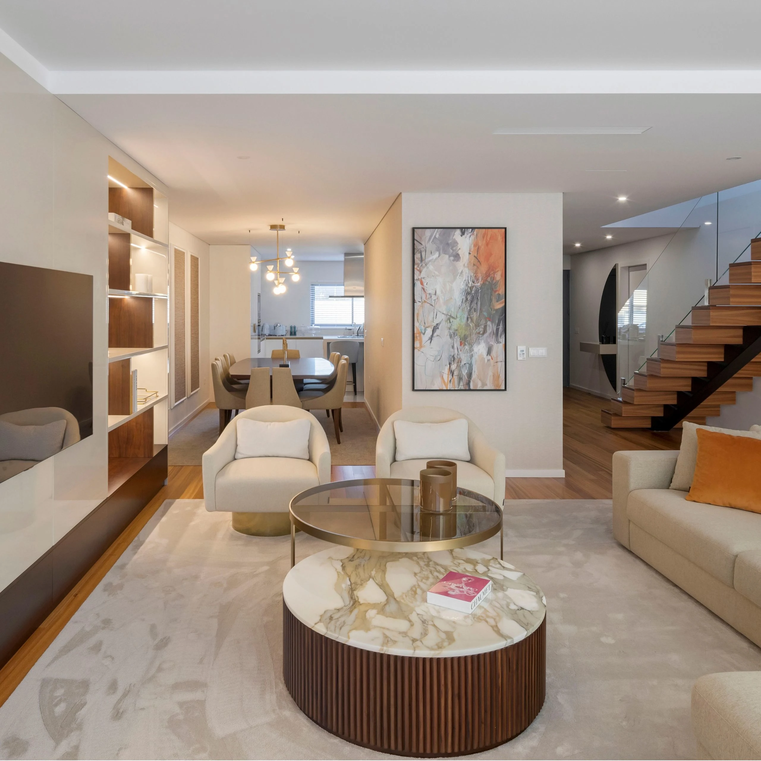 Mesa de Centro Mars fabricación muebles personalizados Panamá Taylor Decor Design