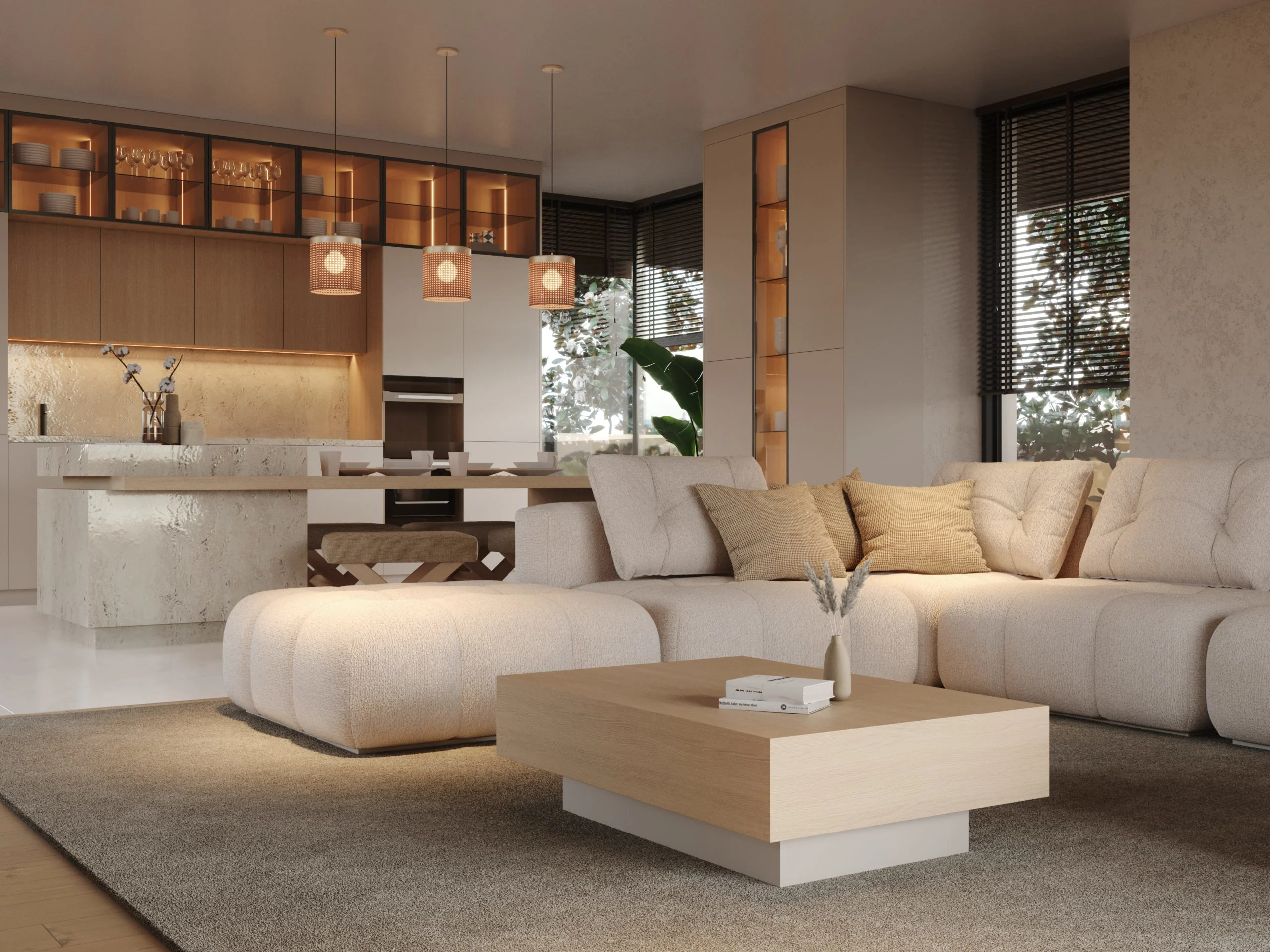 Sofá modular Lewis fabricación muebles personalizados Panamá Taylor Decor Design