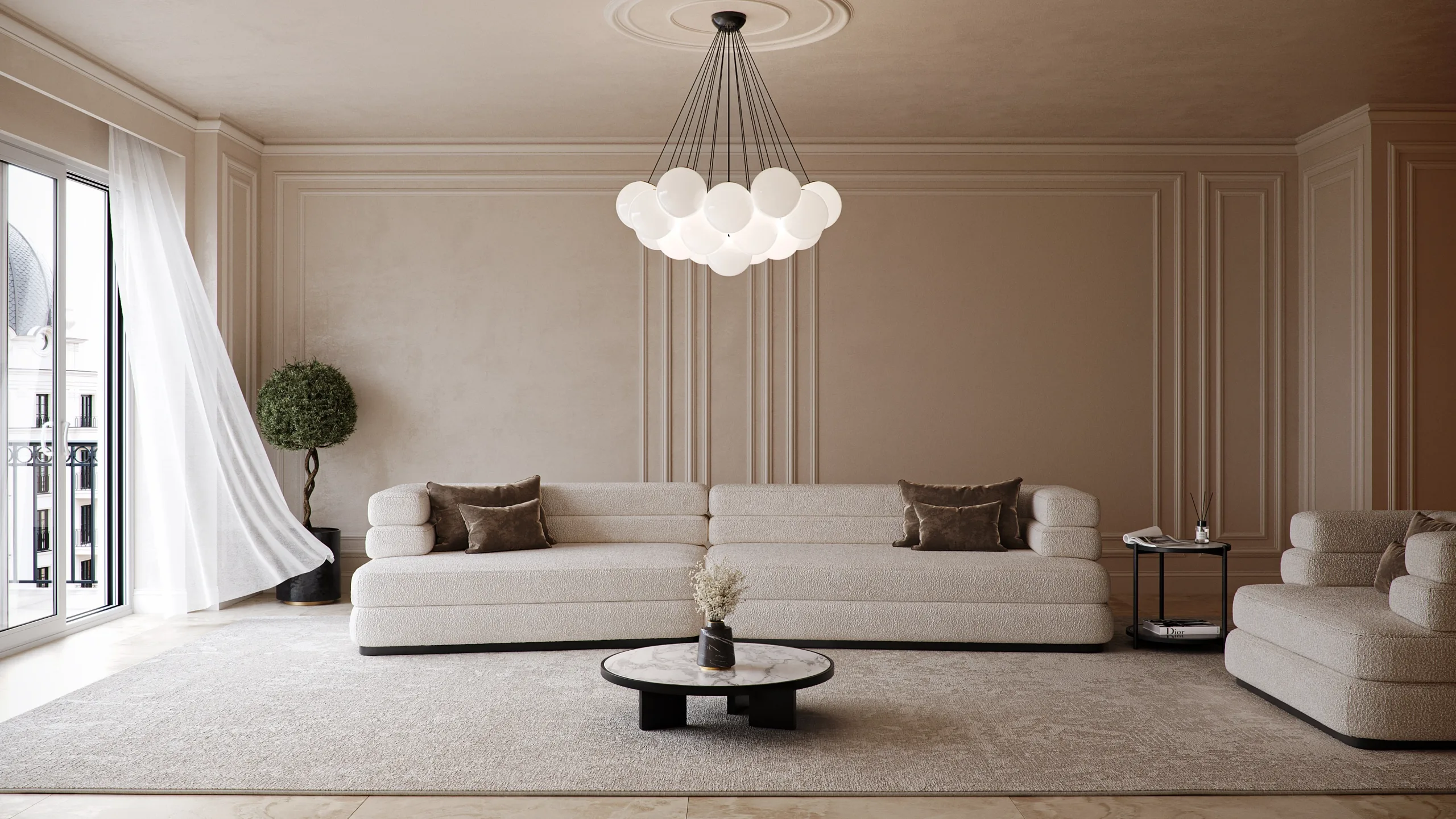 Sofá modular Tarian fabricación Muebles personalizados Panamá Taylor Decor Design