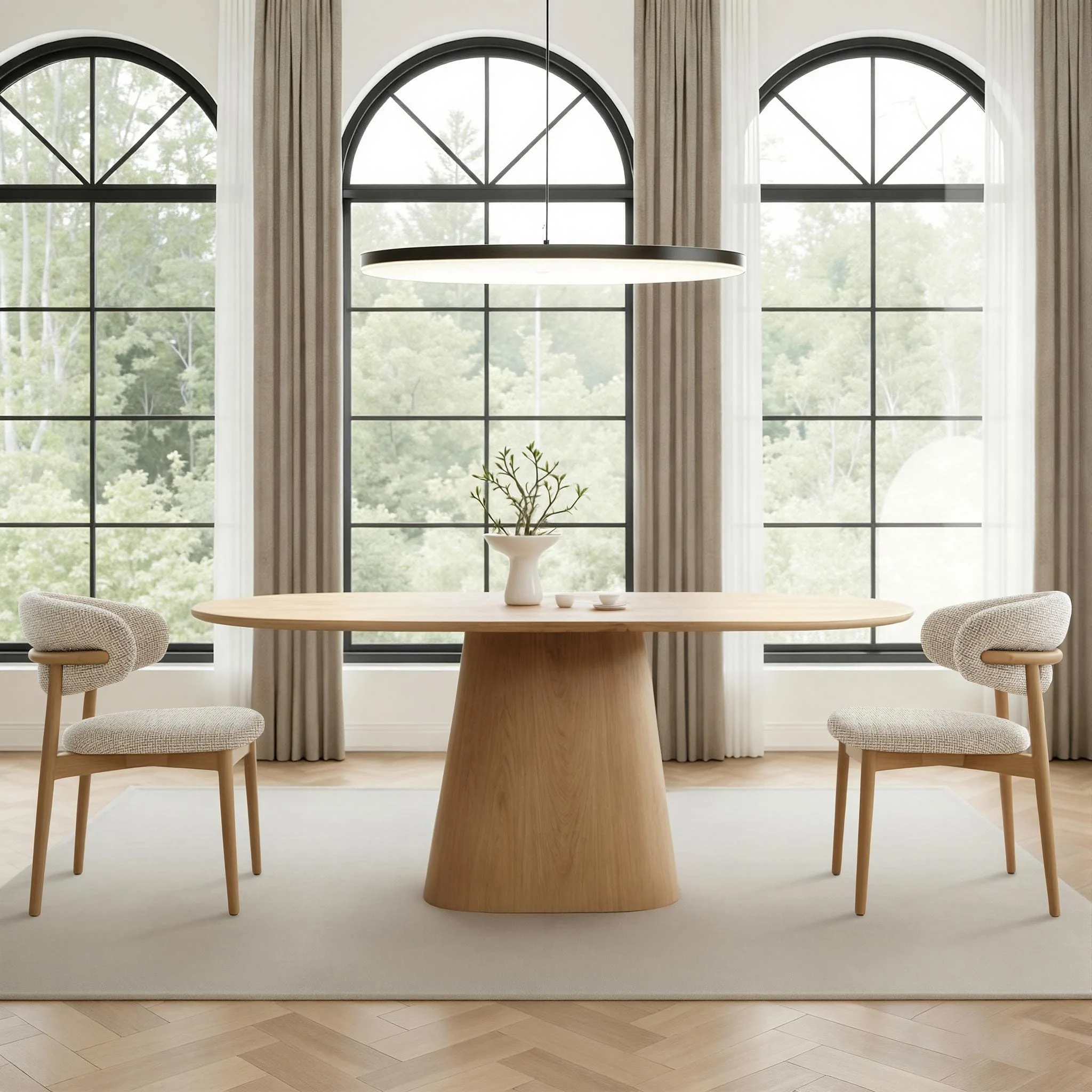 Mesa Comedor Velsa sobre madera fabricación muebles personalizados Panamá Taylor Decor Design