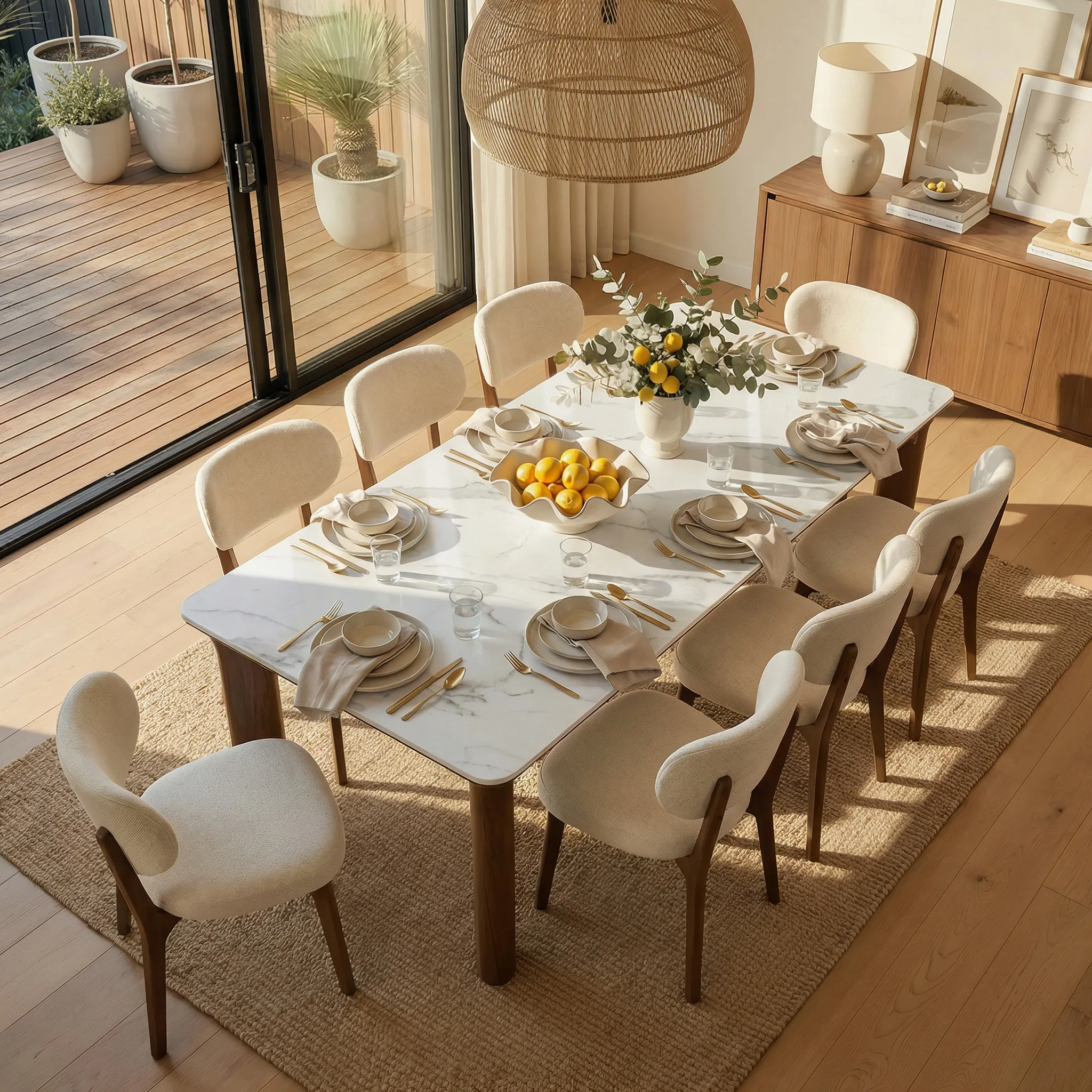 Mesa comedor Narel fabricación muebles personalizados Panamá Taylor Decor Design