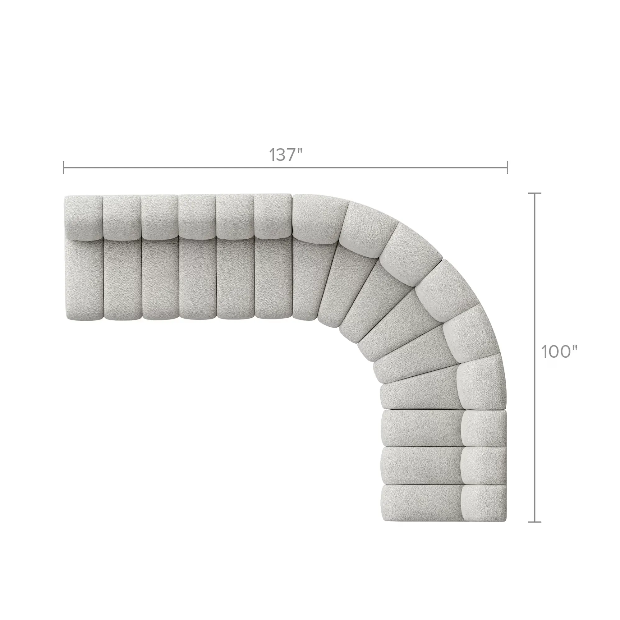 Sofá Seccional Modular Virel fabricación muebles personalizados Panamá Taylor Decor Design