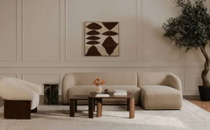 Sofa seccional Kaia fabricaciónmuebles personalizados Panamá Taylor Decor Design