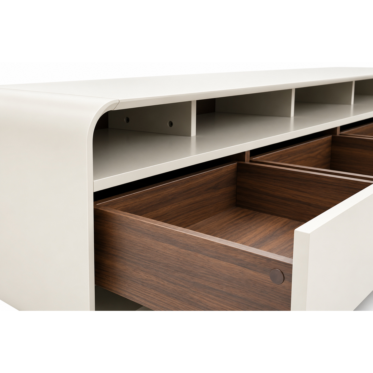 Aparador Tavero mueble TV con cajones fabricación muebles personalizados Panamá Taylor Decor Design