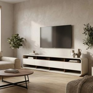Aparador Tavero mueble TV con cajones fabricación muebles personalizados Panamá Taylor Decor Design