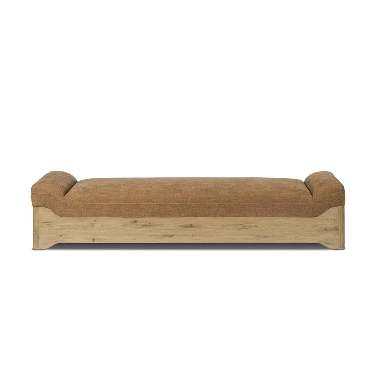 Chaise Emilio tapizada base roble asiento inclinado diseño escultórico fabricación muebles personalizados Panamá Taylor Decor Design