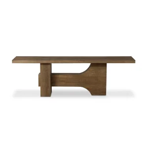 Consola Averna madera roble diseño minimalista fabricación muebles personalizados Panamá Taylor Decor Design
