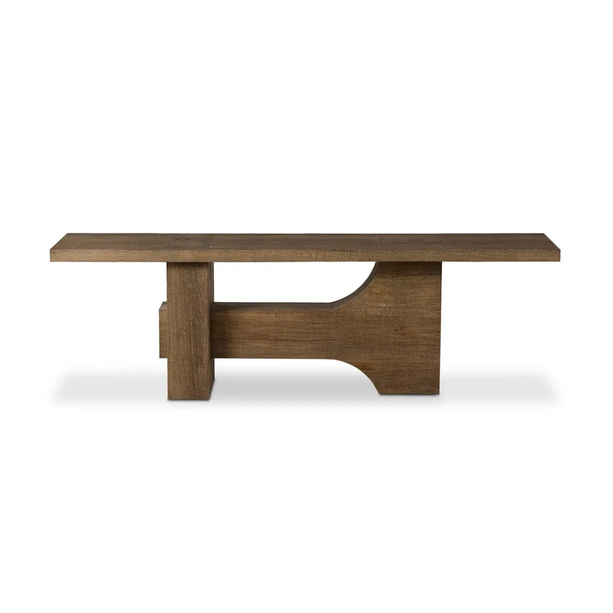 Consola Averna madera roble diseño minimalista fabricación muebles personalizados Panamá Taylor Decor Design