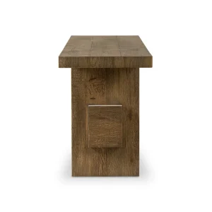 Consola Averna madera roble diseño minimalista fabricación muebles personalizados Panamá Taylor Decor Design