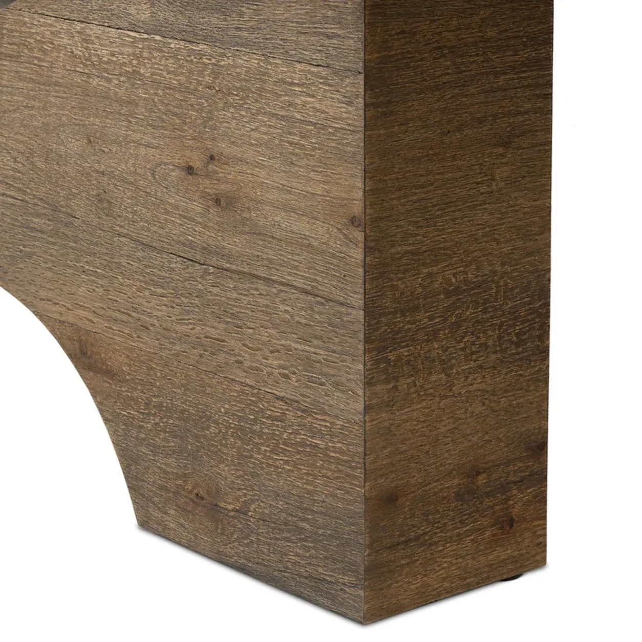 Consola Averna madera roble diseño minimalista fabricación muebles personalizados Panamá Taylor Decor Design