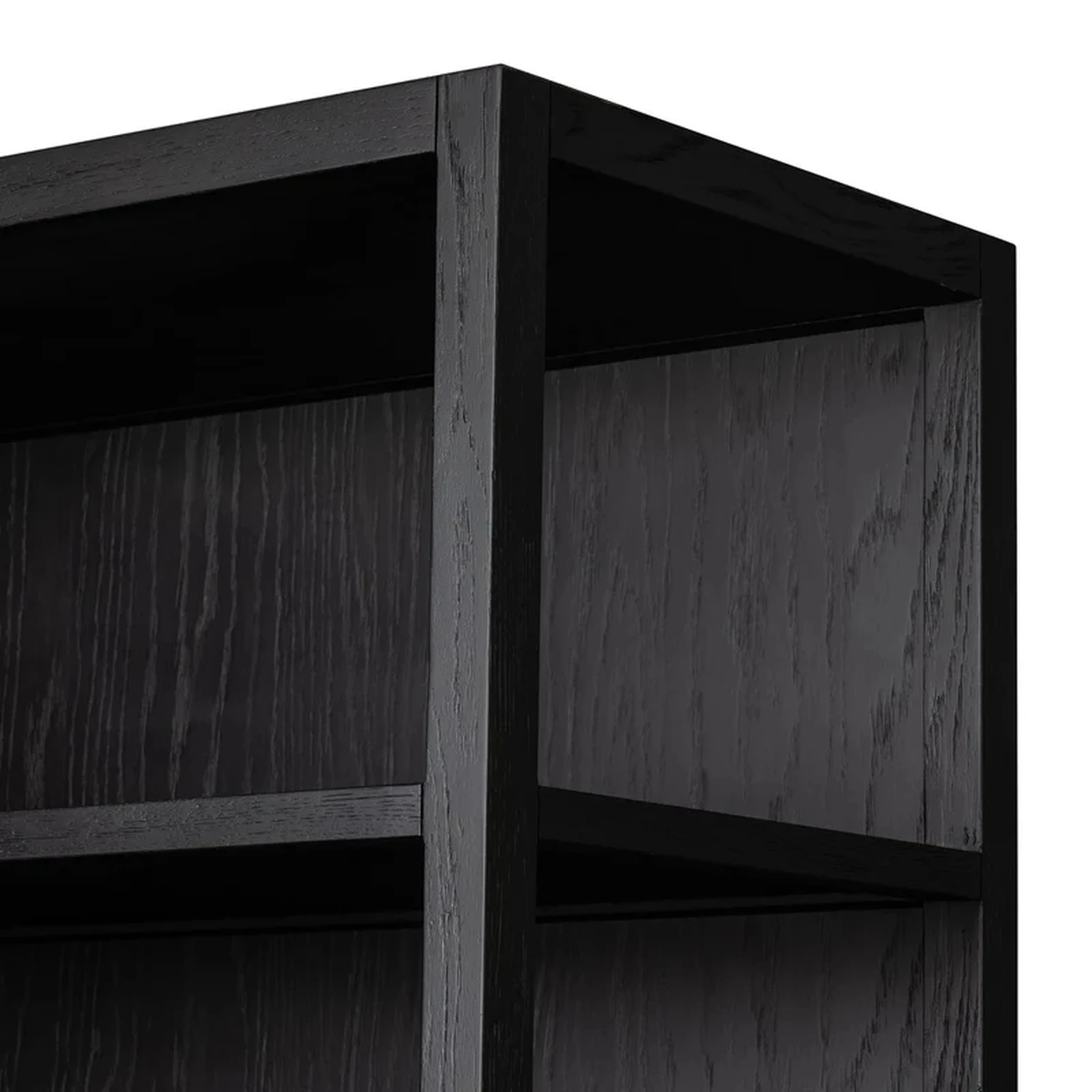 Librero Mauricio chapilla roble repisas abiertas gabinetes almacenamiento fabricación muebles personalizados Panamá Taylor Decor Design