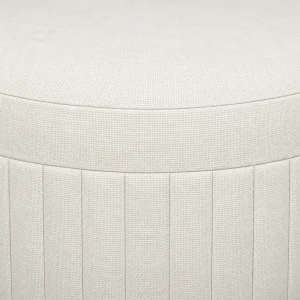 Ottoman Daven tapizado base madera muebles personalizados Panamá Taylor Decor Design