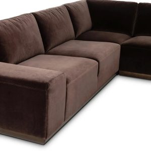 Seccional Nicolás 3 piezas base madera roble gran formato fabricación muebles personalizados Panamá Taylor Decor Design