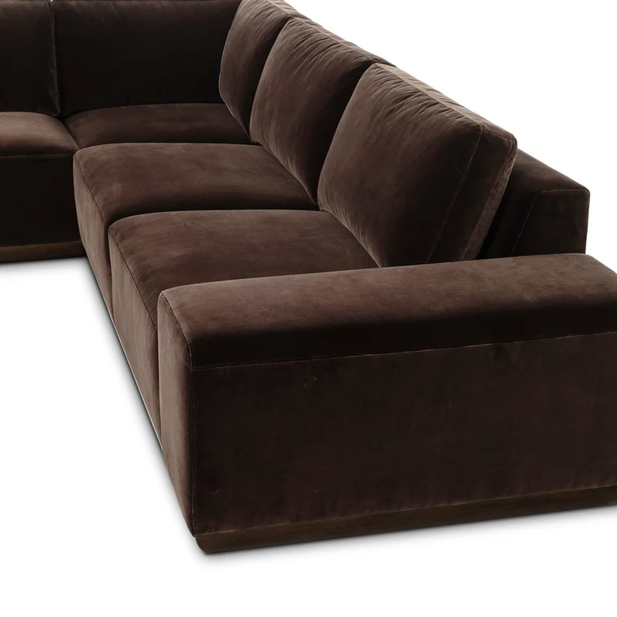 Seccional Nicolás 3 piezas base madera roble gran formato fabricación muebles personalizados Panamá Taylor Decor Design