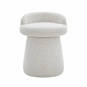 Taburete Arielle tapizado para tocador muebles personalizados Panamá Taylor Decor Design